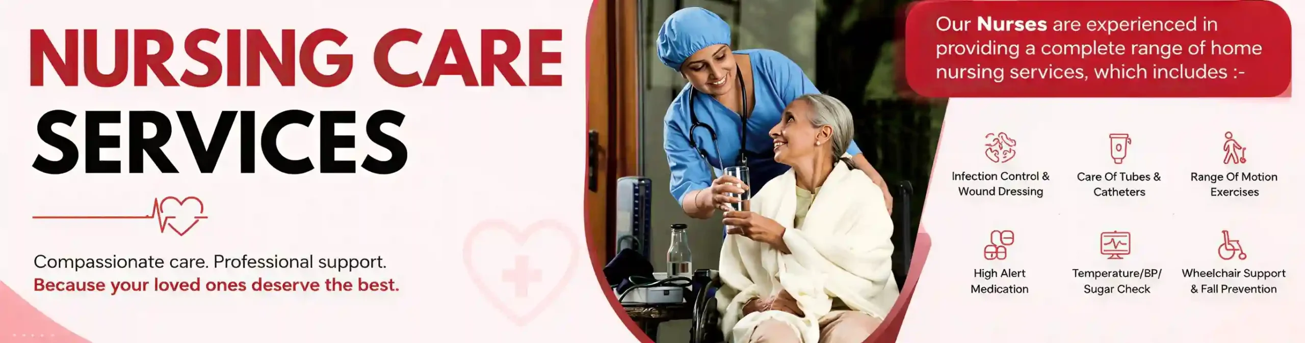 Nursing care banner
